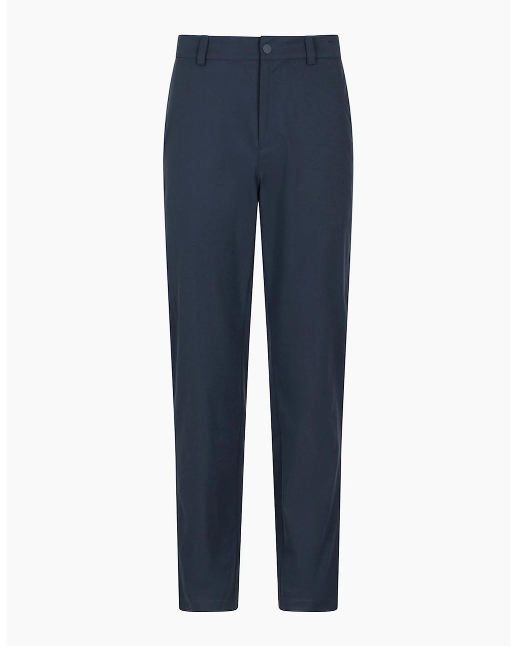 Mountain Warehouse Blue Nature Stretch Chino Trousers for men