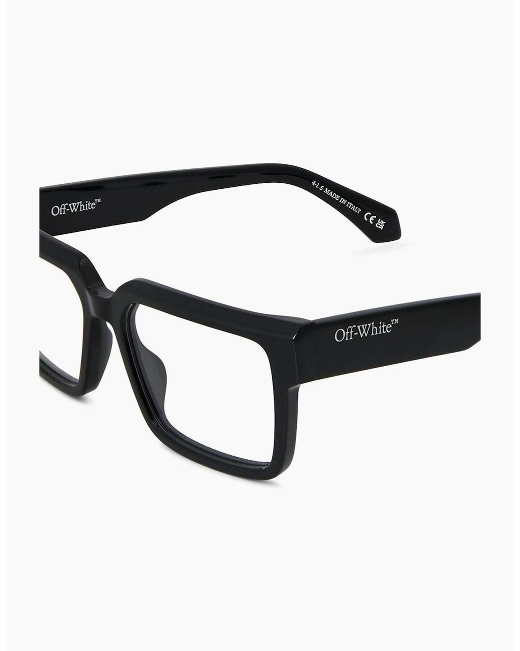 Off-White c/o Virgil Abloh Black Off Eyewear Style 8M for men
