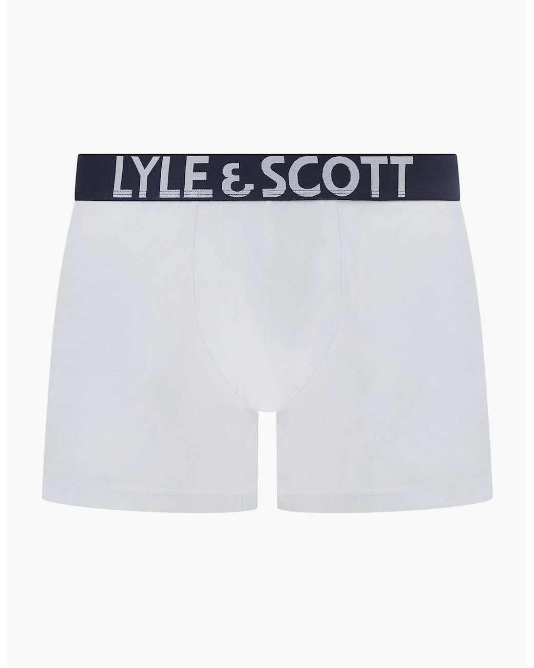 Lyle & Scott Green Daniel Golden Eagle Branding Boxer Brief for men