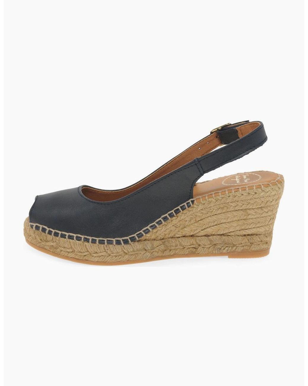 Toni Pons Blue Croacia Wedge Heel Sandals