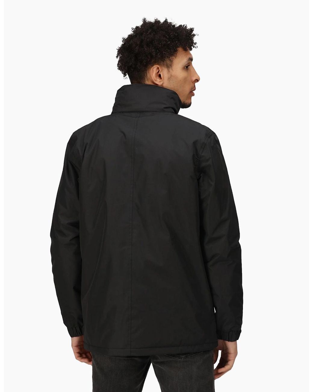 Regatta Black Beauford Waterproof Windproof Jacket (Thermoguard Insulation) for men