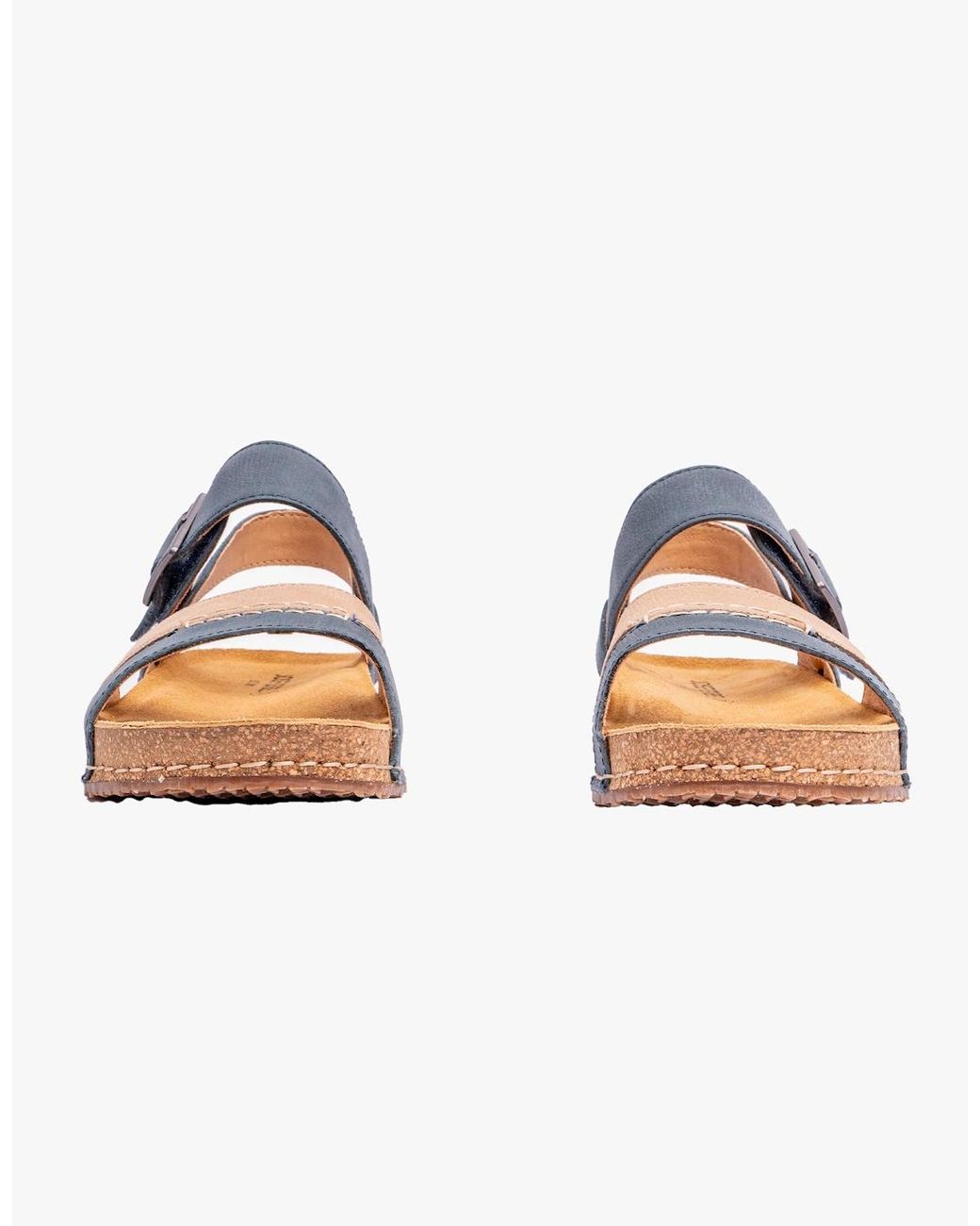 Josef Seibel Blue Hannah 01 Sandals Azur-Kombi