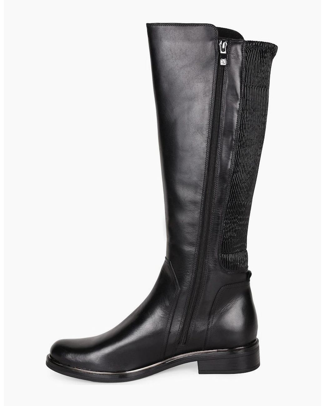 Caprice Black Locket M Knee High Boots