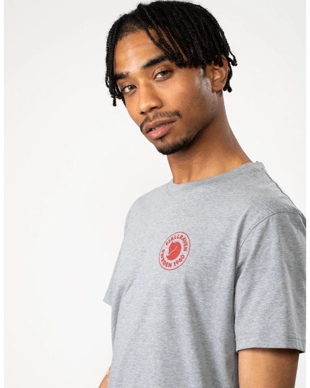 Fjallraven Blue 1960 Logo T-Shirt for men