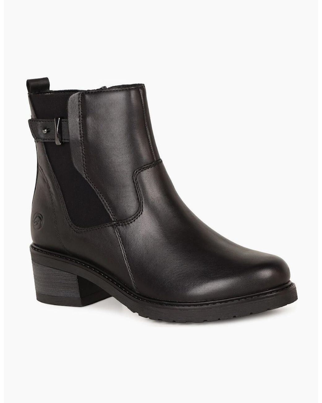 Remonte Black Sofia Ankle Boots