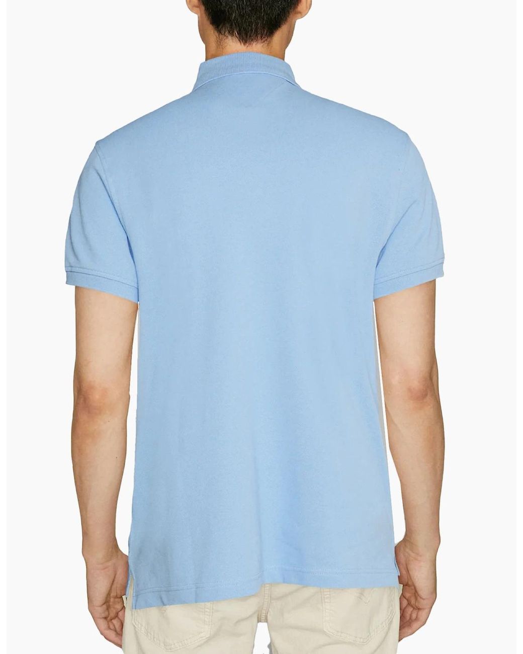 Tommy Hilfiger Blue Polo Shirts Golf Top