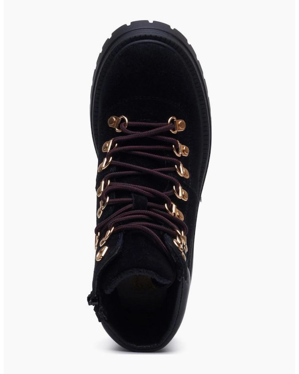 Hush Puppies Blue Robyn Hiker Ankle Boots