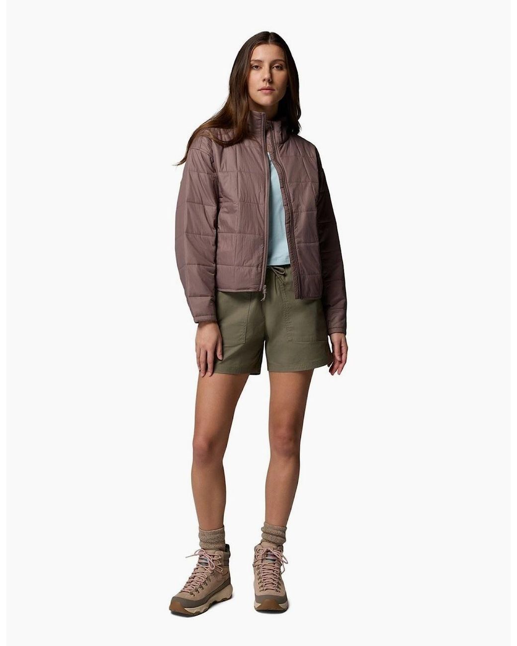 Columbia Brown Sienna Hill Quilted Jacket Quilted Jackets