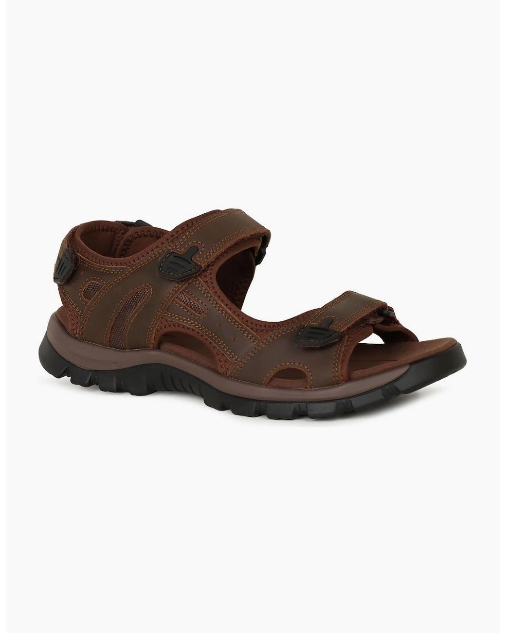 Josef Seibel Brown Bart 06 Sandals for men