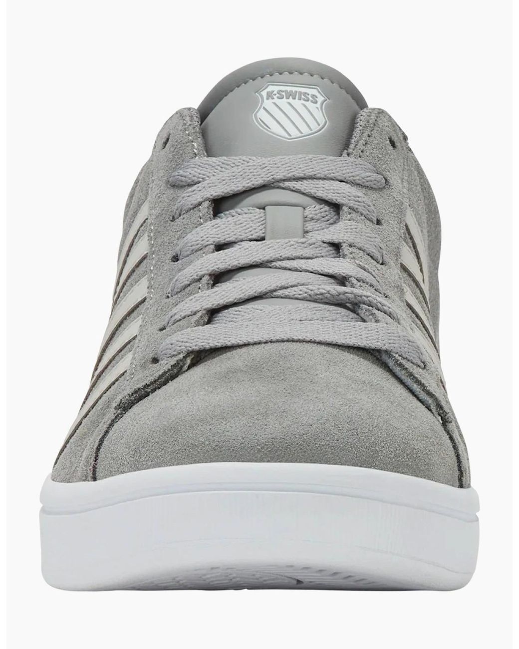 K-swiss Gray K.Swiss Court Tiebreak Ii Sneaker Light for men