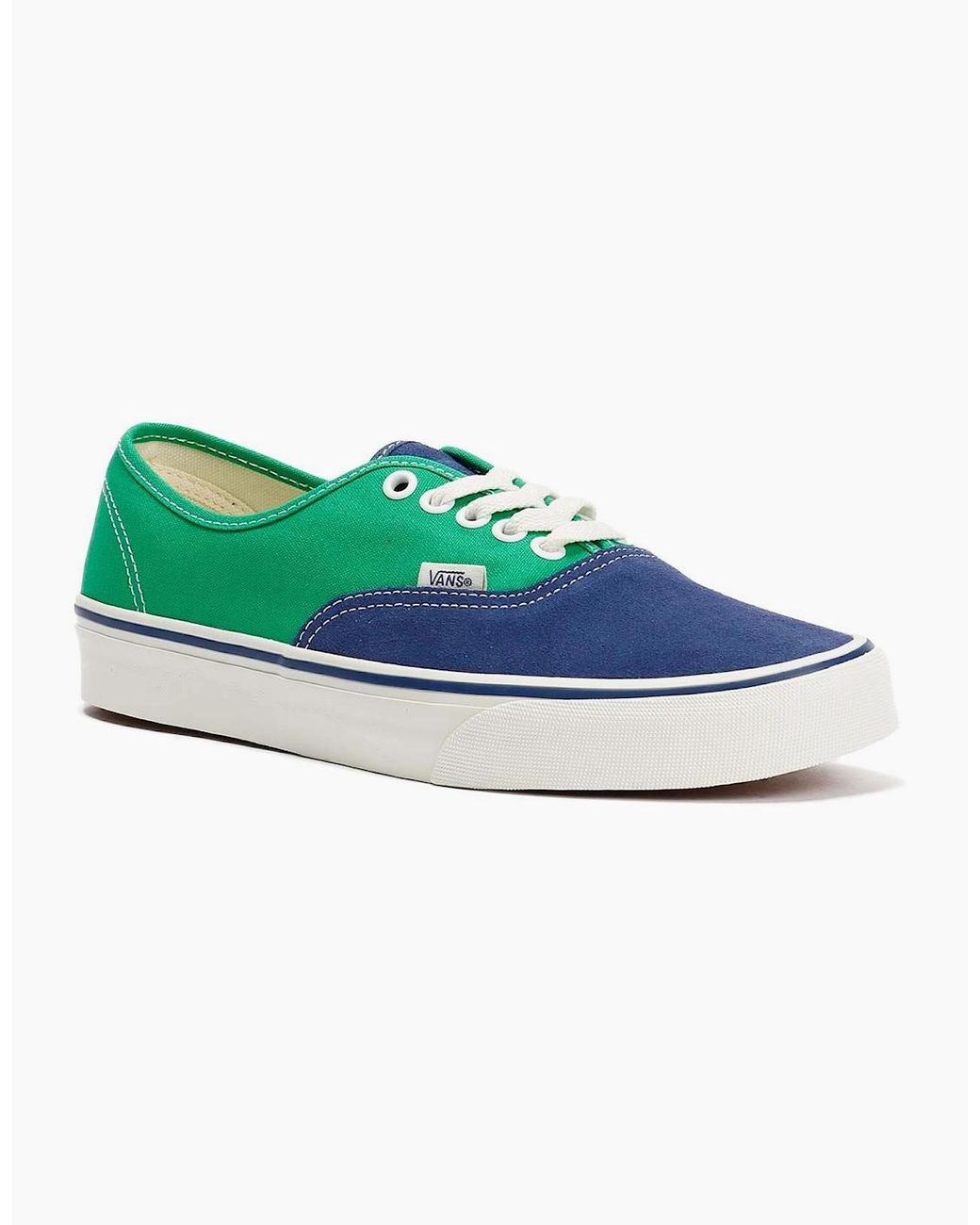 Vans Green Authentic Primary Trainers
