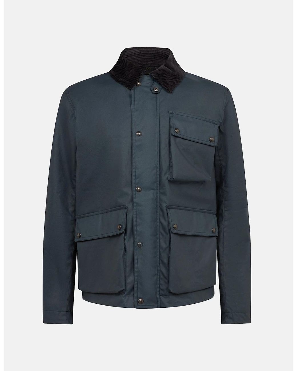 Belstaff Blue Incline Jacket Petrol for men