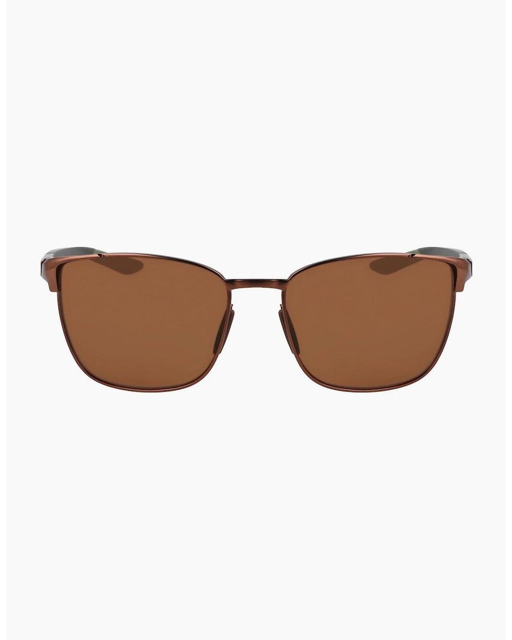 Nike Brown Fusion Square Sunglasses for men