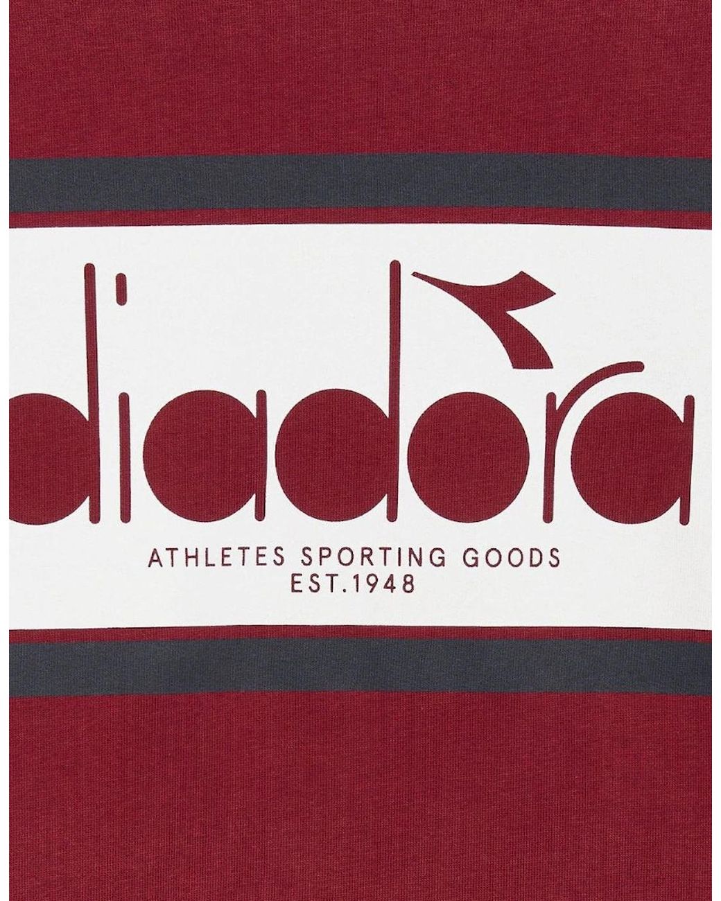 Diadora Red Logo Empire Hoodie for men