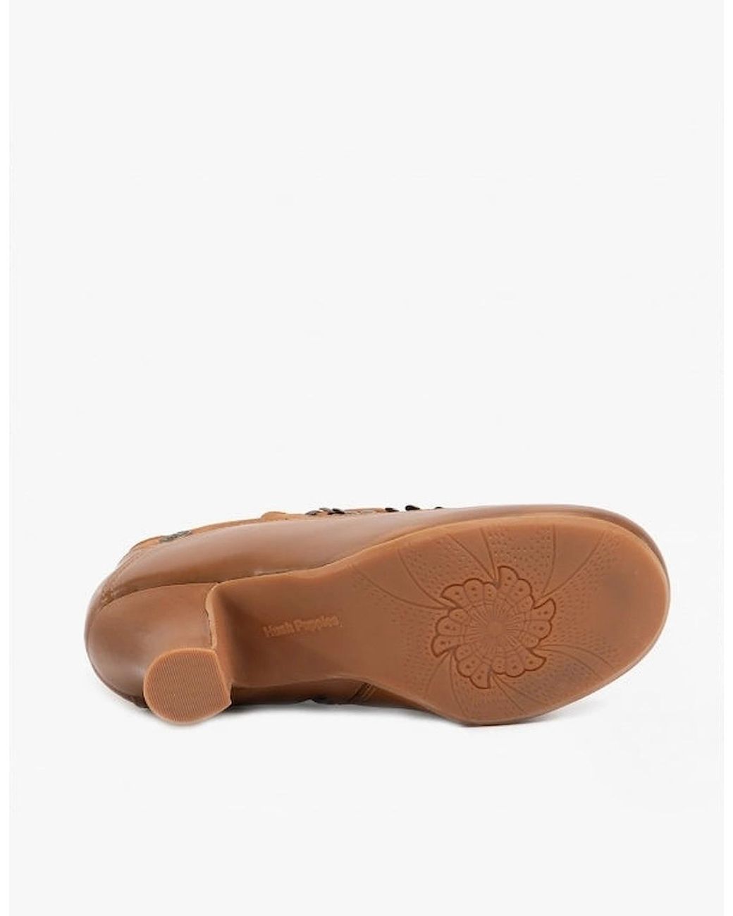 Hush Puppies Brown Vivianna Leather Zip Boots Tan