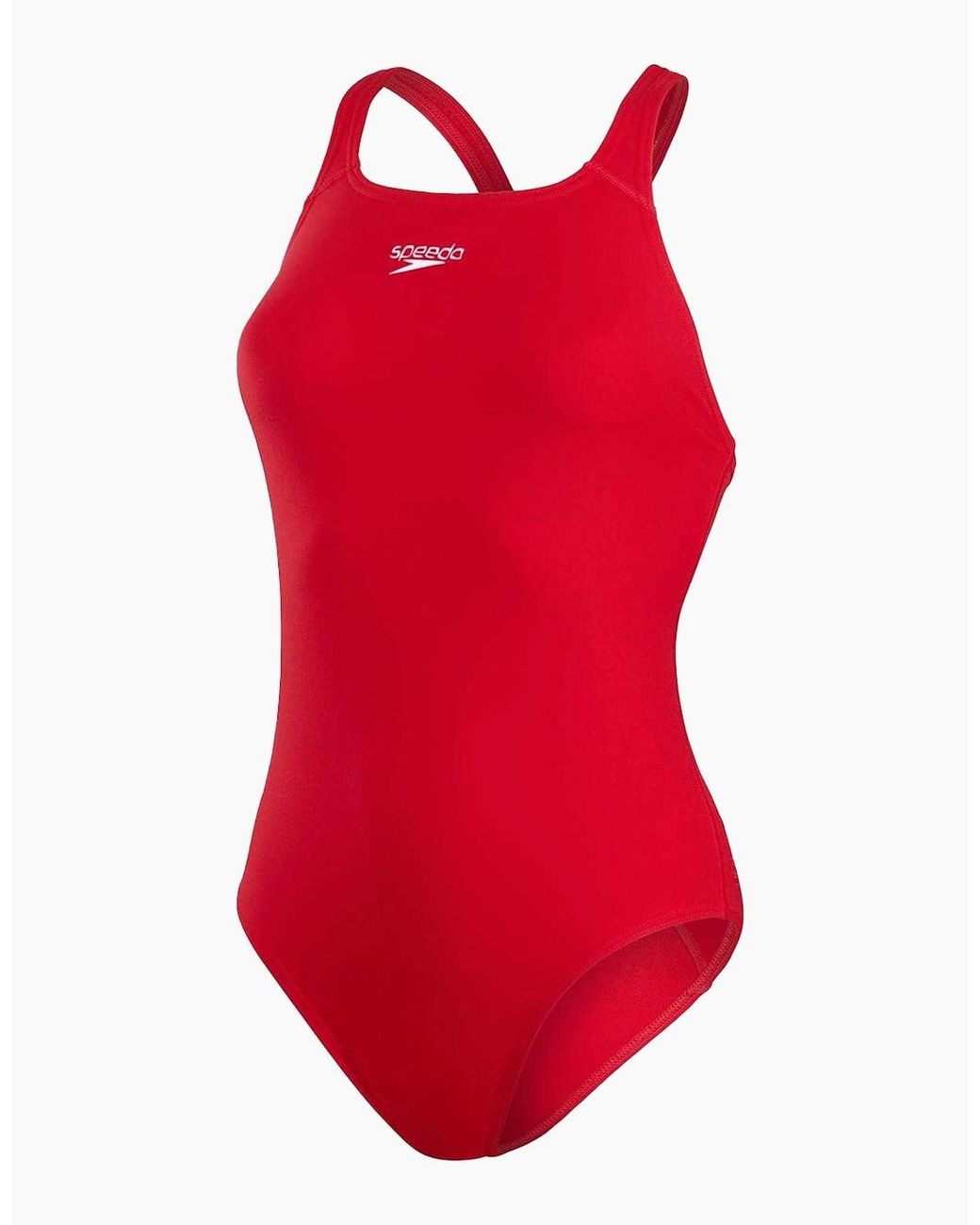 Speedo Red Ladies Eco Endurance+ One Piece Swimsuit