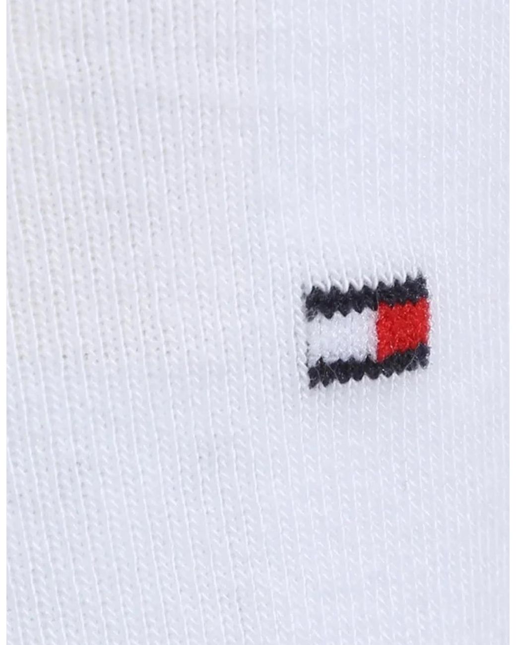 Tommy Hilfiger White 2 Pack Crew Socks
