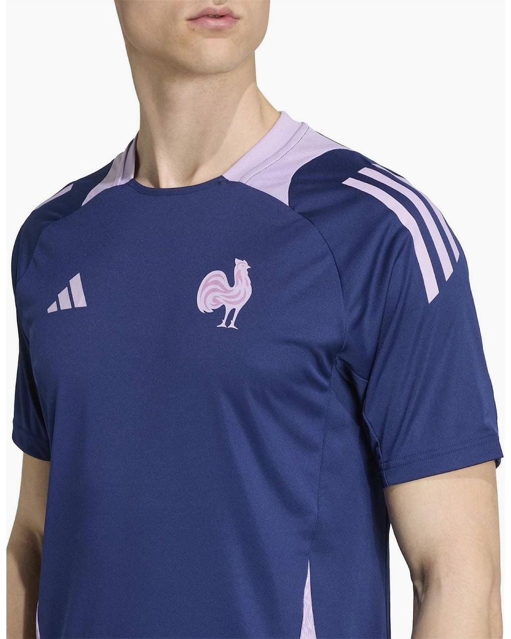 Adidas Blue Ffr Perf Tee