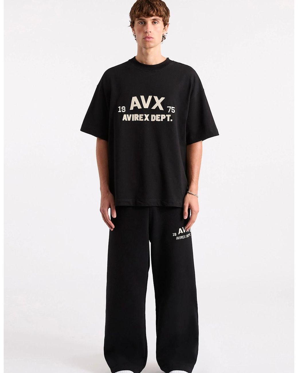 AVX Black Field T-Shirt for men