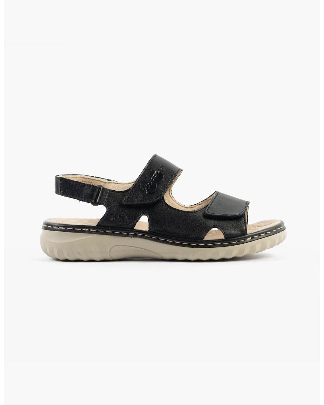 Rieker Black 60462-00 Sandals
