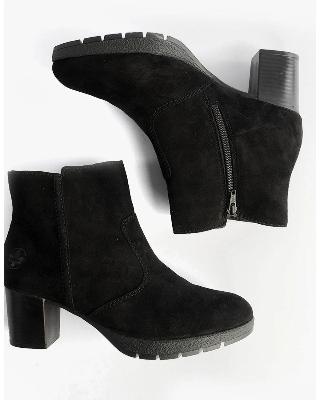 Rieker Black 77665-00 Boots