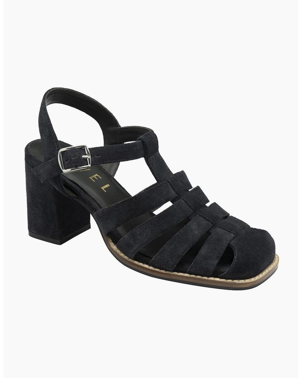 Ravel Black Laxton Heeled Sandals