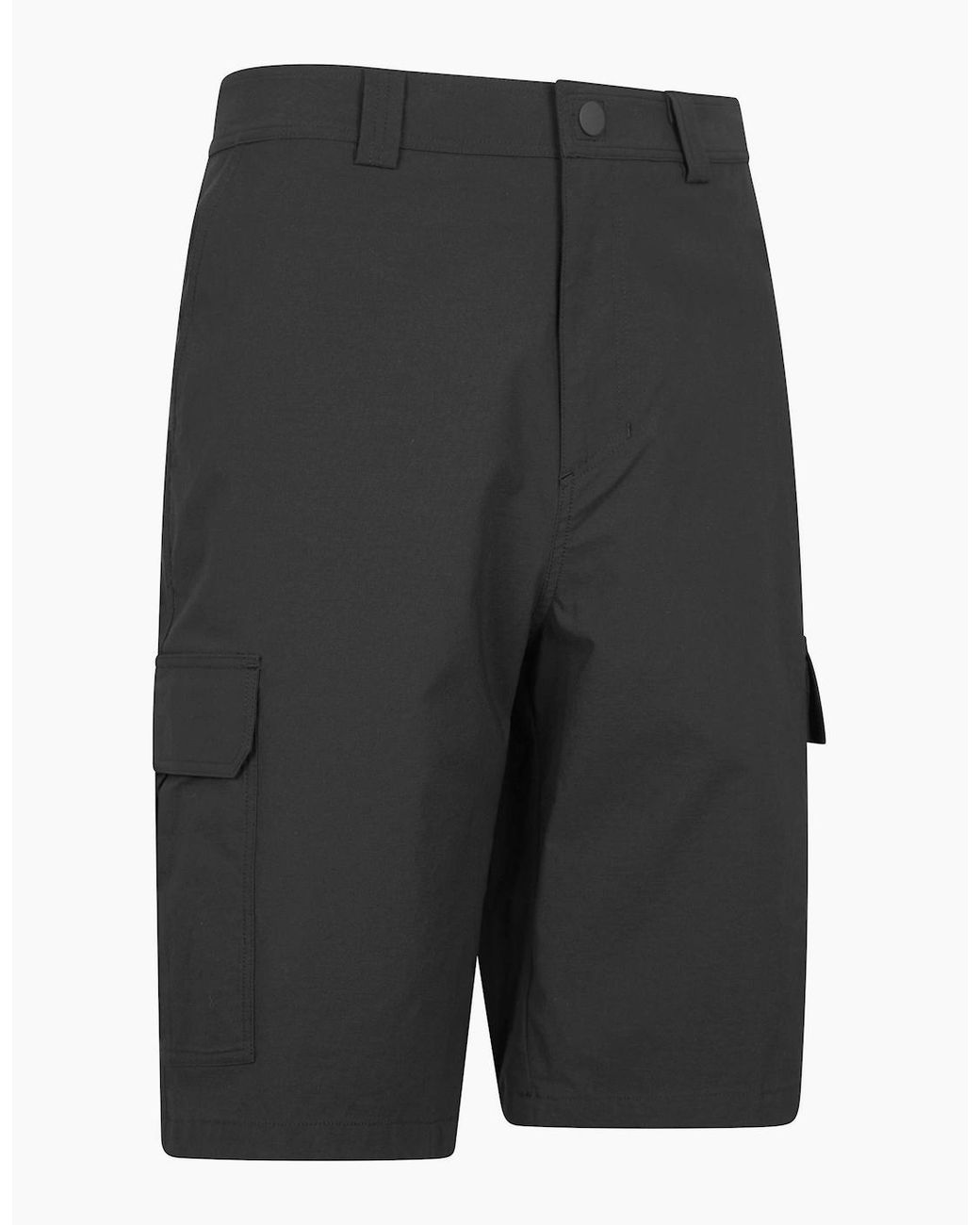 Mountain Warehouse Gray Delta Stretch Cargo Shorts for men