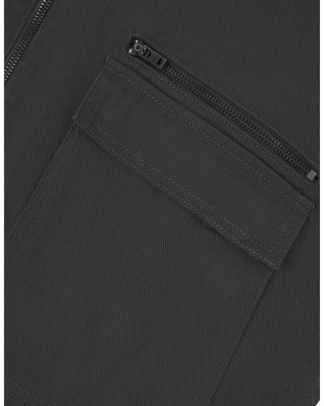 Uskees Black 3045 Drill Charcoal Field Jacket for men