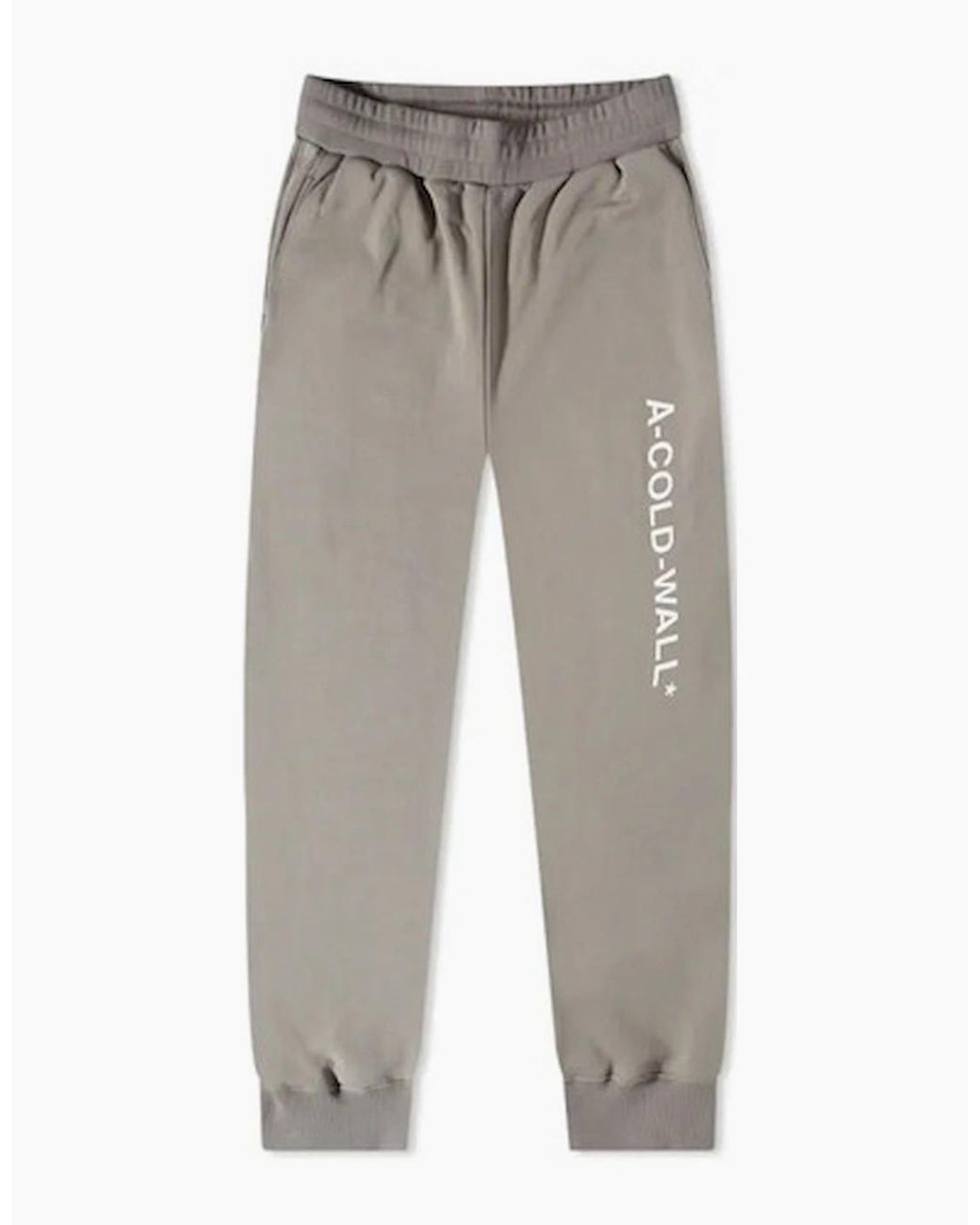 A_COLD_WALL* Gray Essential Logo Sweat Pant for men