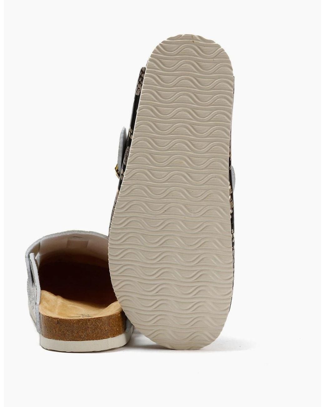 Original Penguin White Penguin Poppy Snake Mules