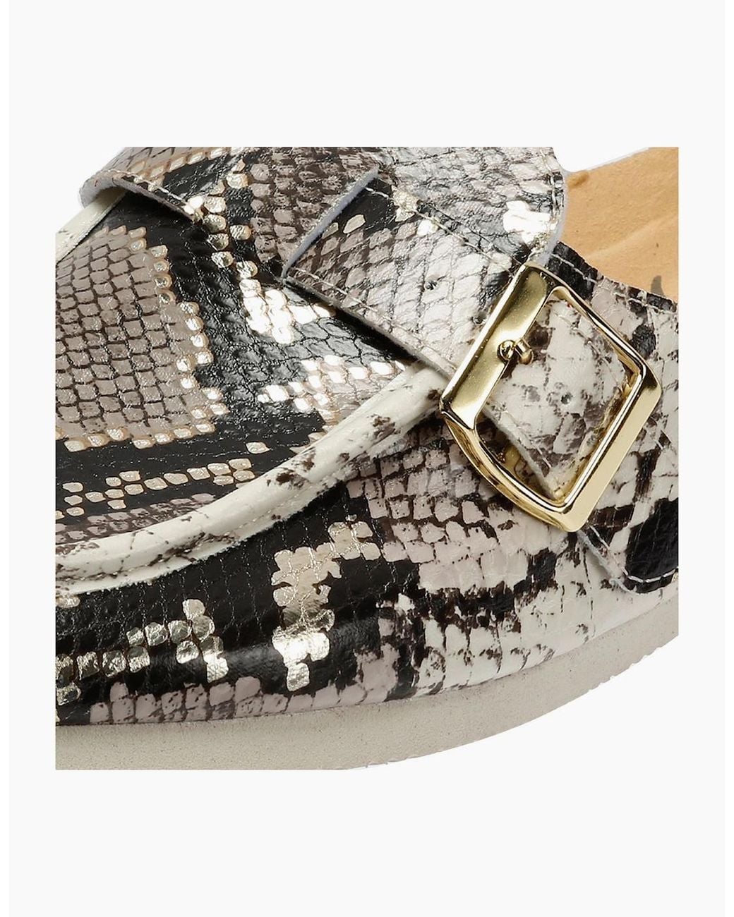 Original Penguin Gray Penguin Preema Snake Clogs