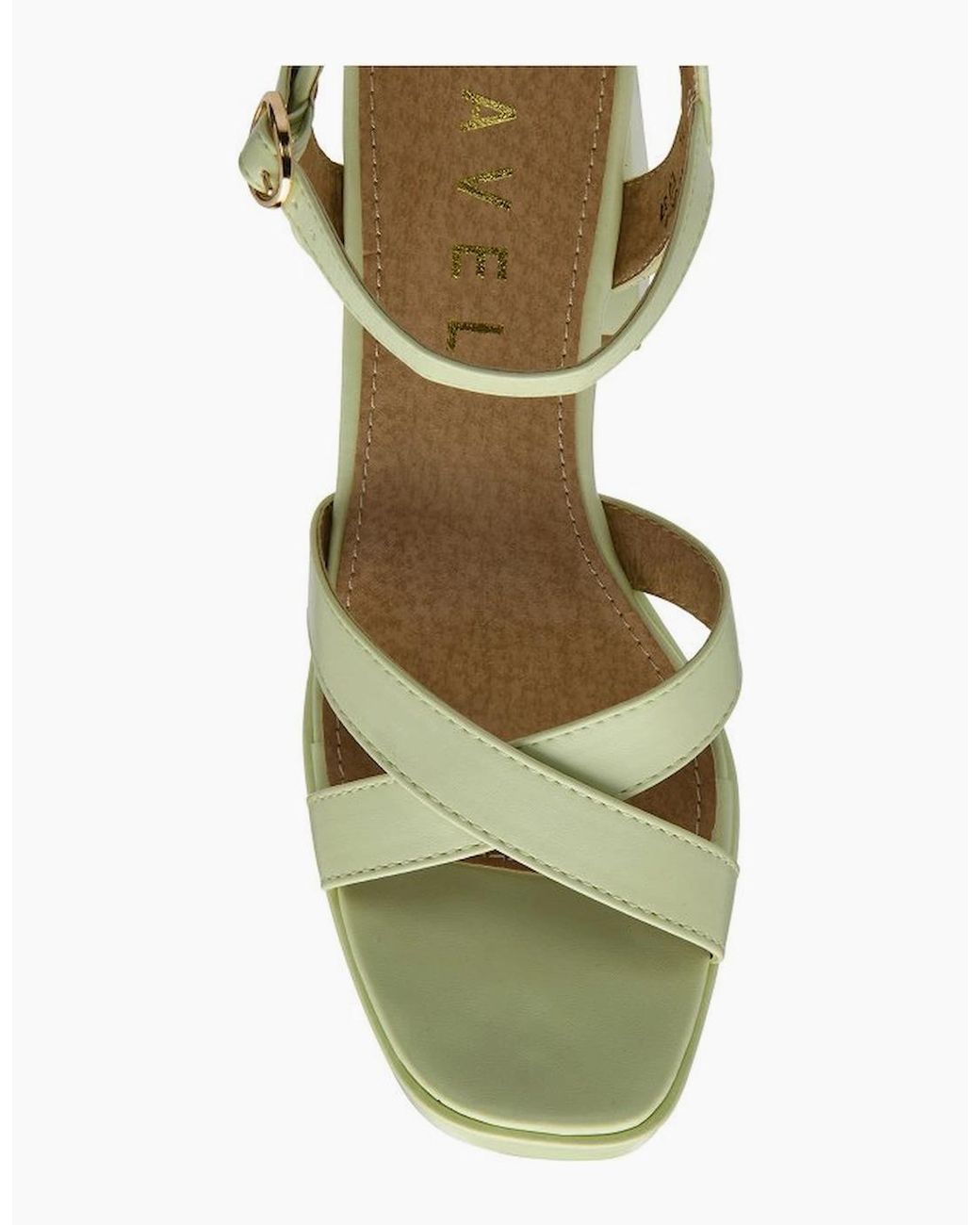 Ravel Natural Farran Heeled Sandals