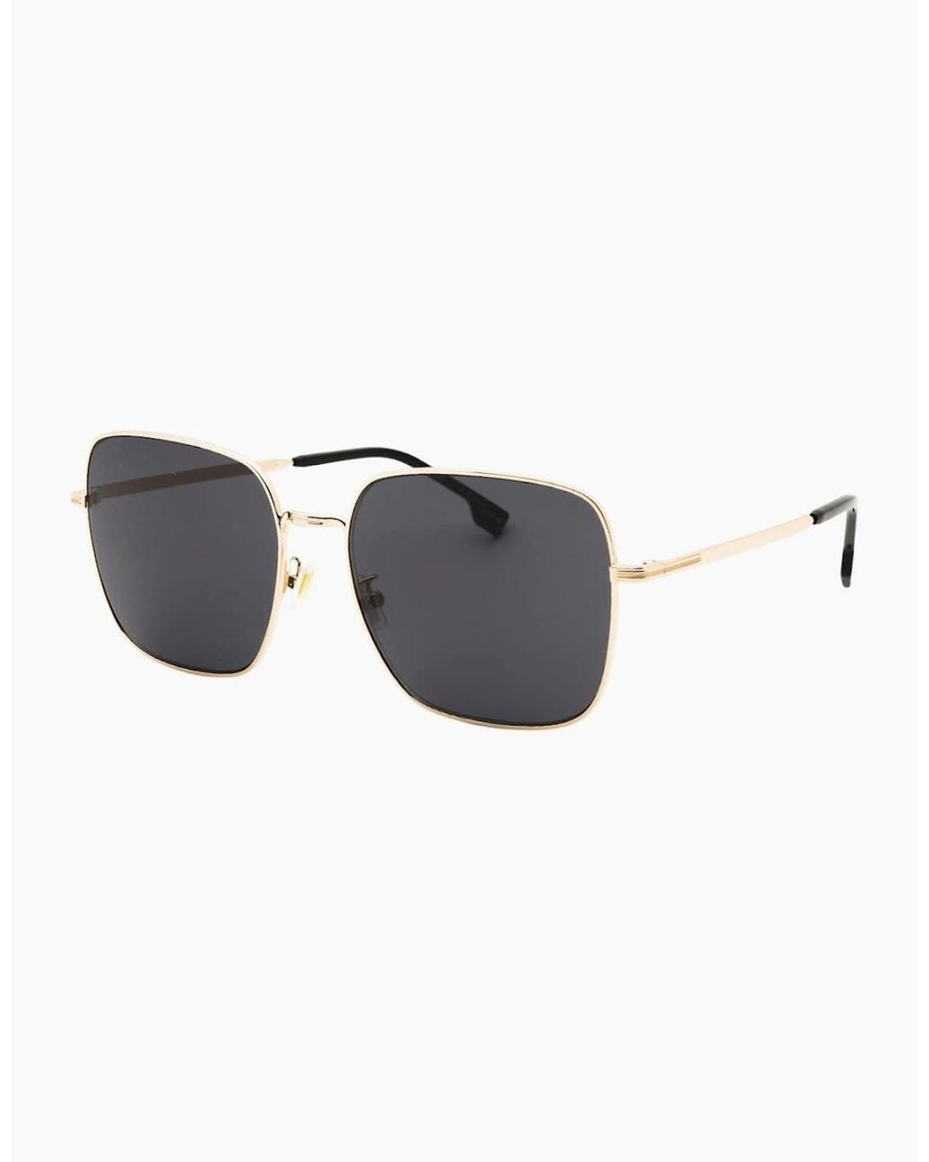 Boss Gray Framed Lens Sunglasses