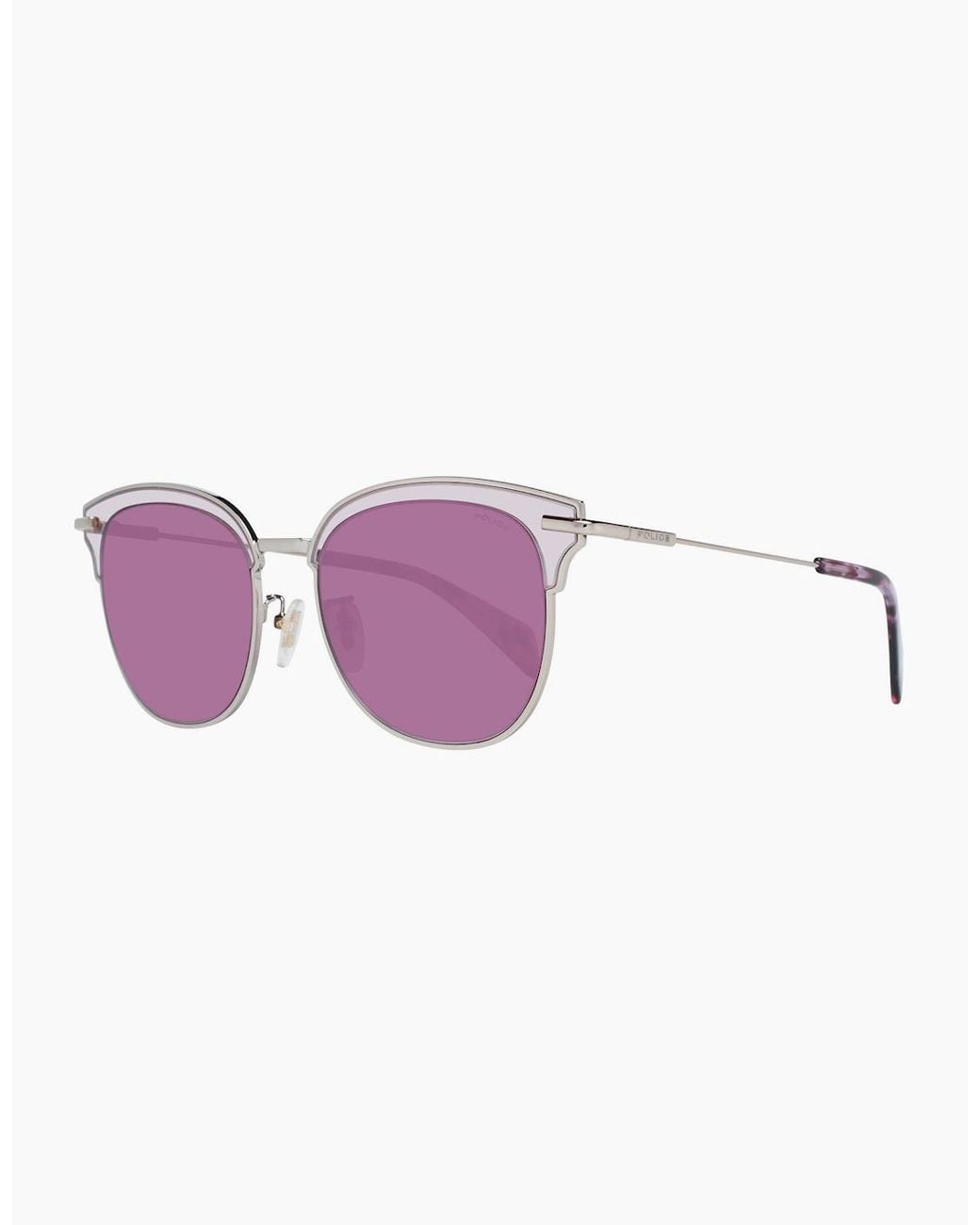 Police Purple Sunglasses Spl622 08Ff 53