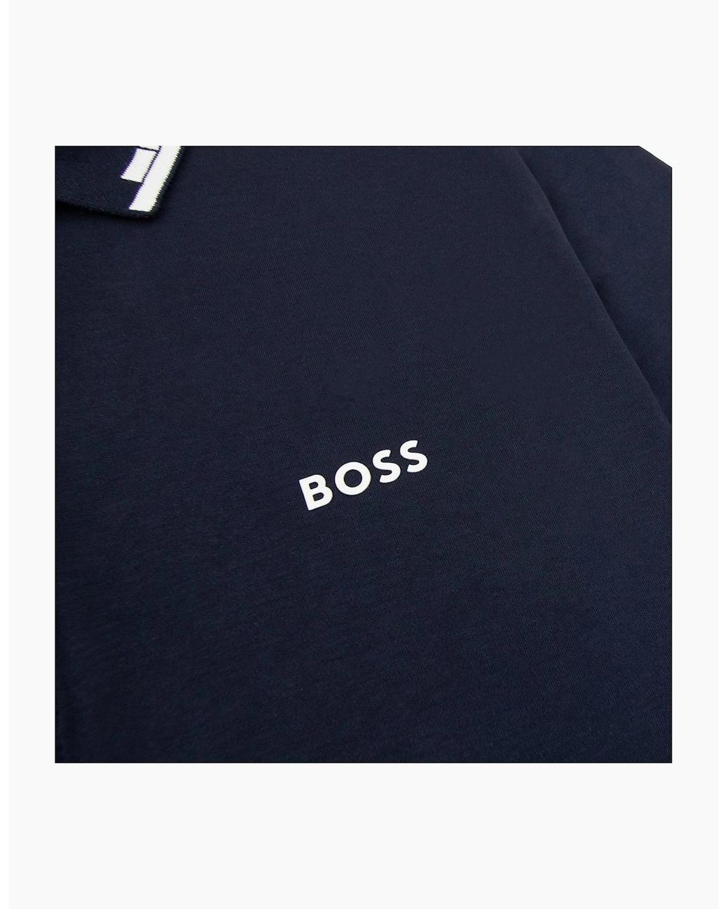 Boss Blue Paule Slim Fit Laxury Cotton Polo 402 for men
