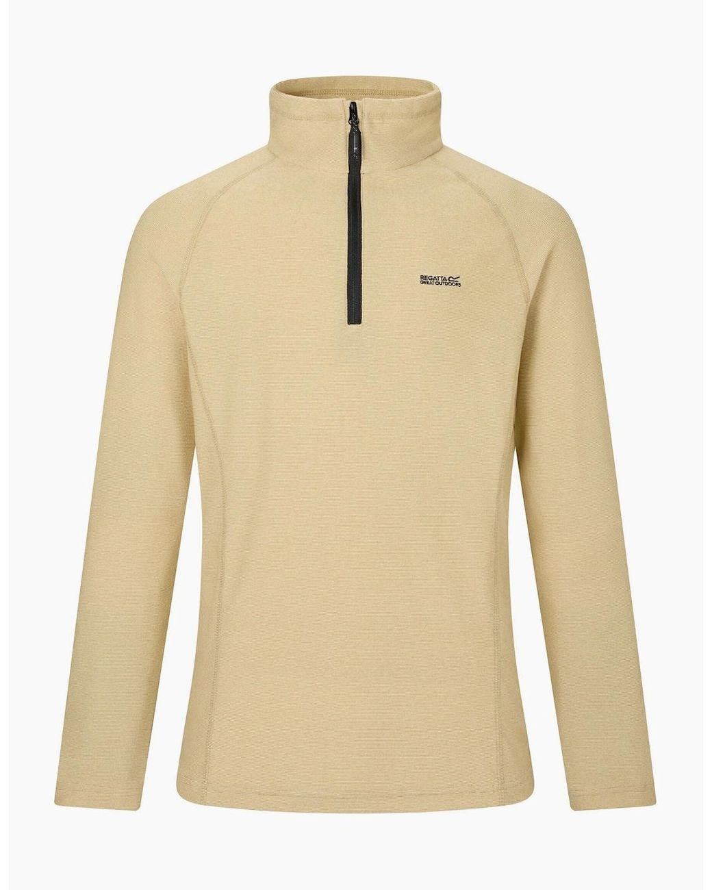 Regatta Natural Great Outdoors Montes Funnel Neck Fleece Jumper for men