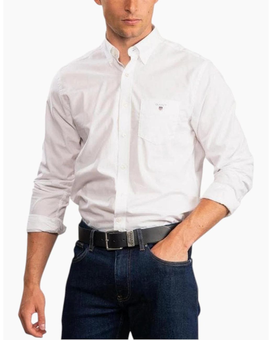 Gant Pink Oxford Shirts Regular Fit for men