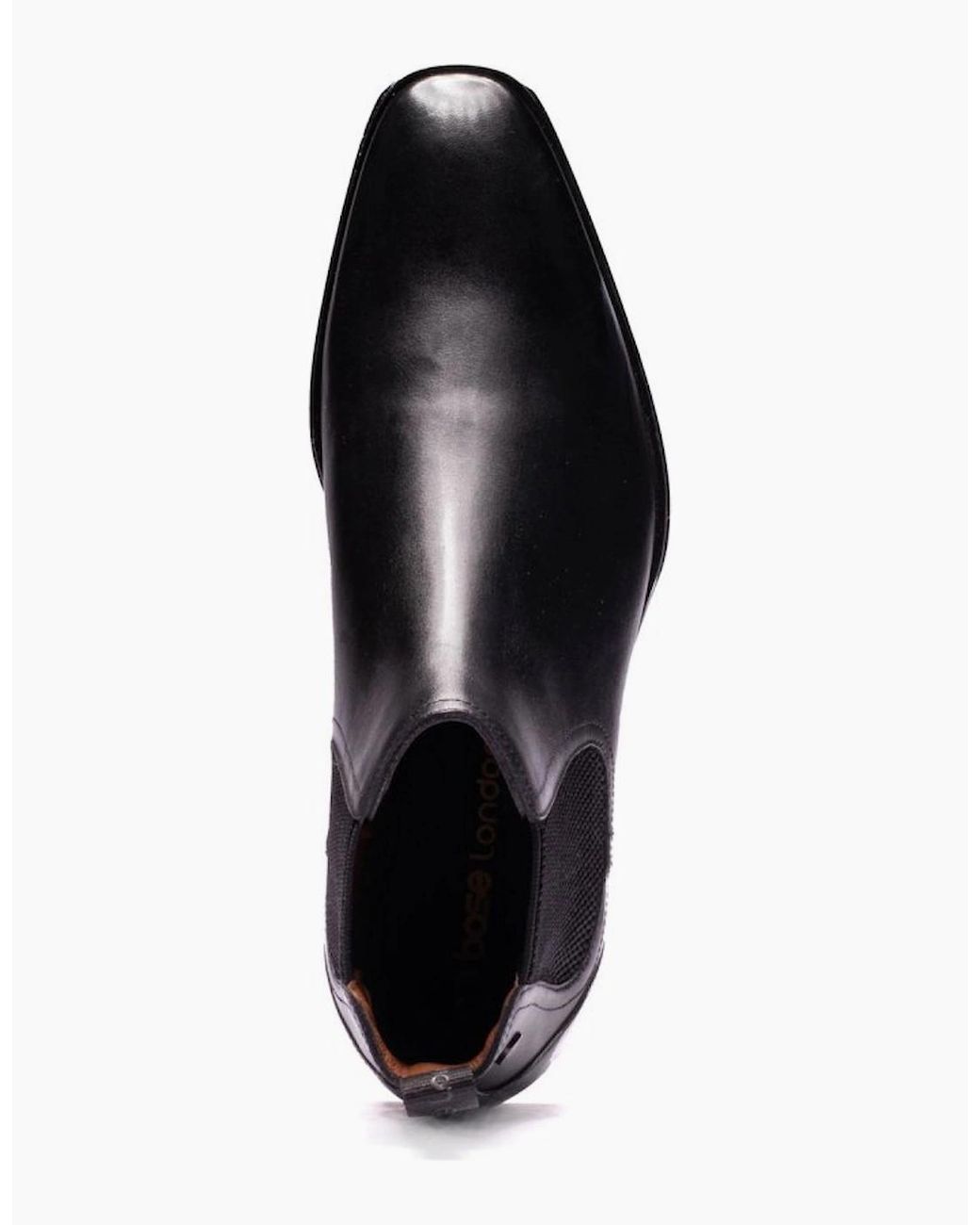 Base London Blue Ellison Chelsea Boots for men