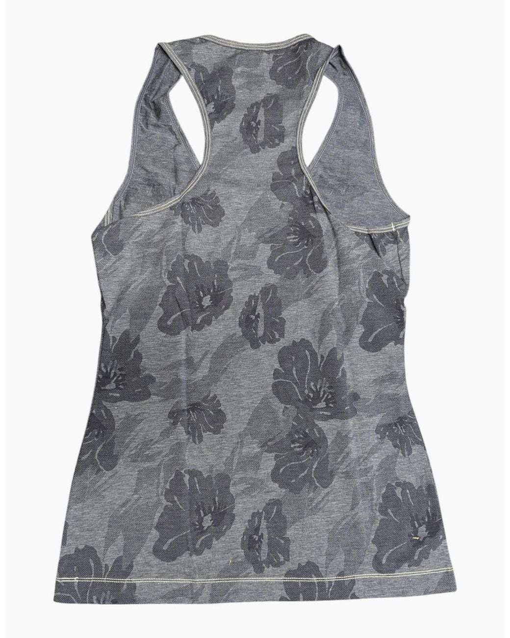 DIESEL Blue Tops Rose Vest Tank