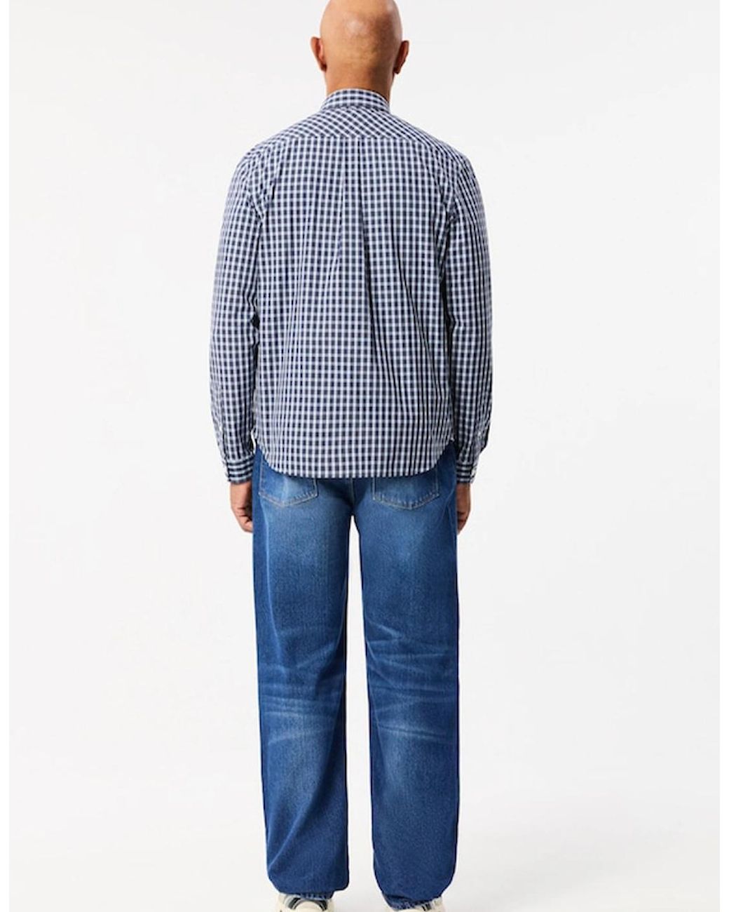 Lacoste Blue 5 Pocket Straight Cut Jeans
