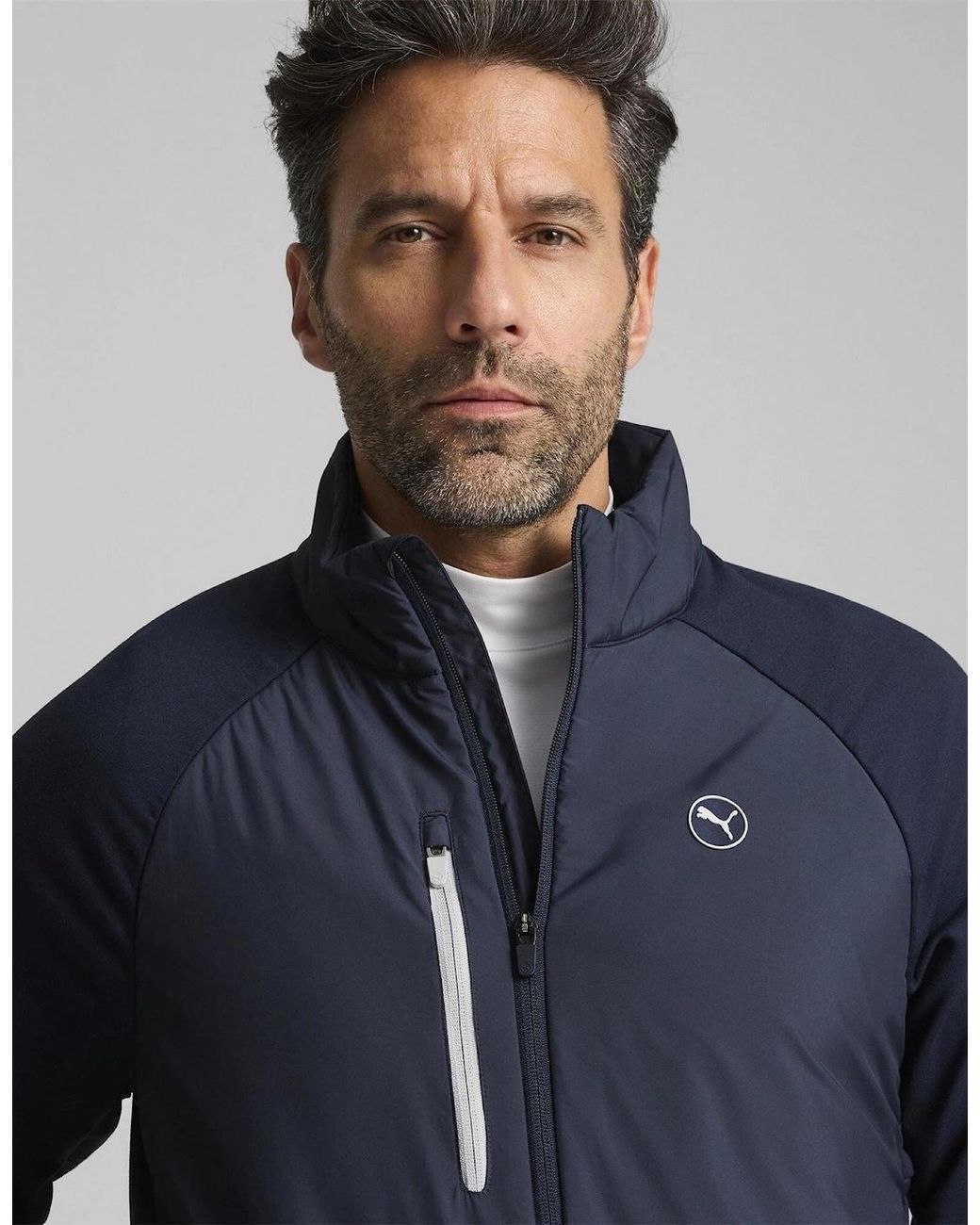 PUMA Blue Hielands Jacket Golf for men