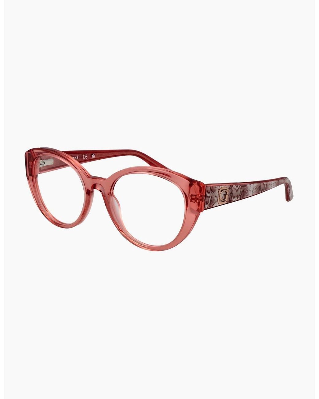 Guess Red Optical Frame Gu50127 072 53