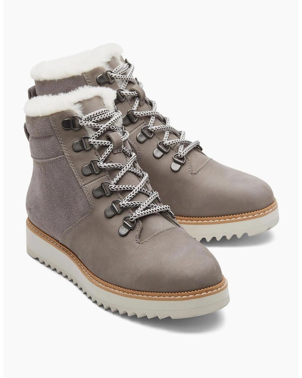 TOMS Gray Mojave Boots