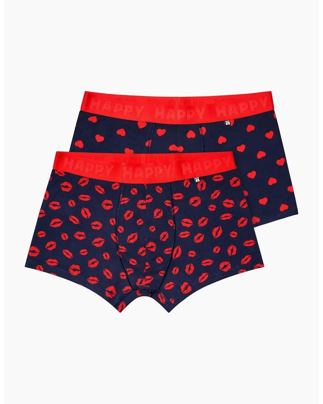 Happy Socks Red 2-Pack Love Gift Set for men