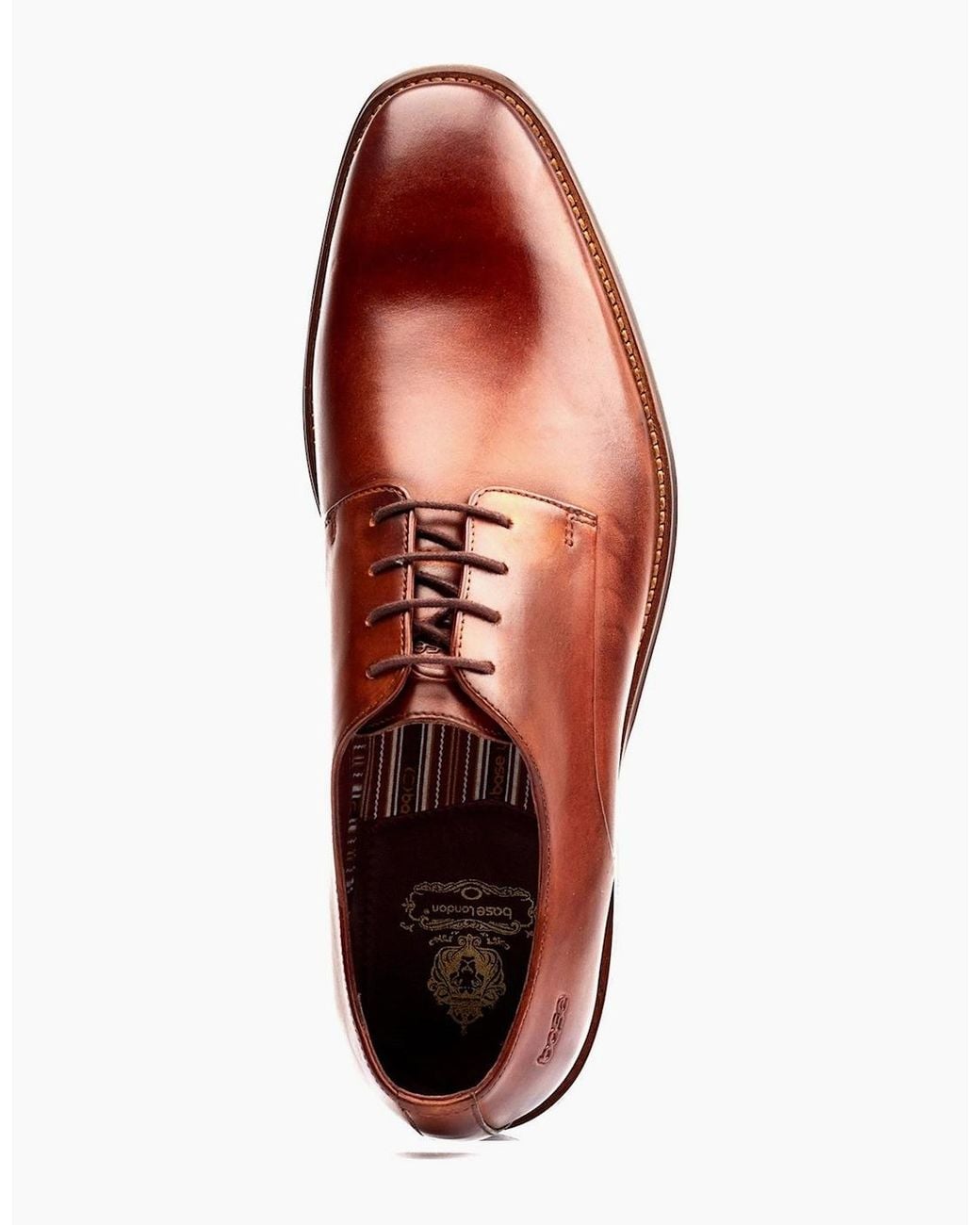 Base London Brown Marley Shoes Tan for men