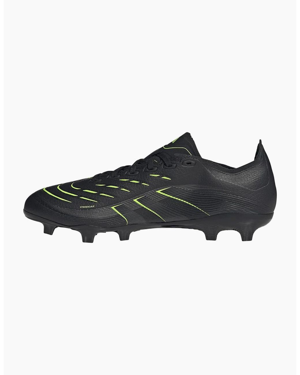 Adidas Predator Black Predator Firm Ground Low Top Sneakers for men