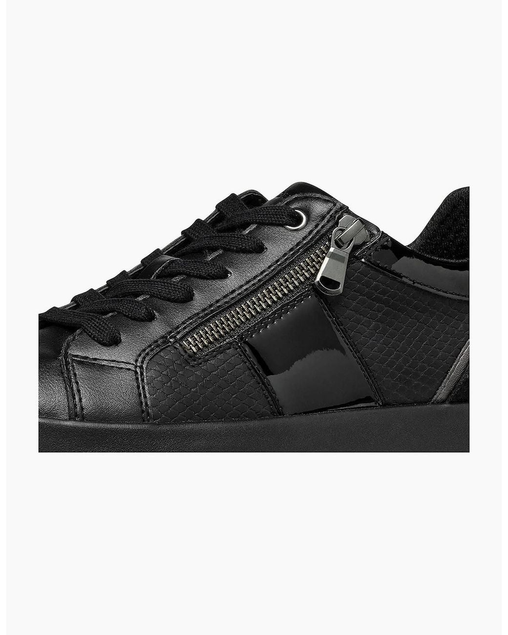 Geox Black D Blomiee E Trainers