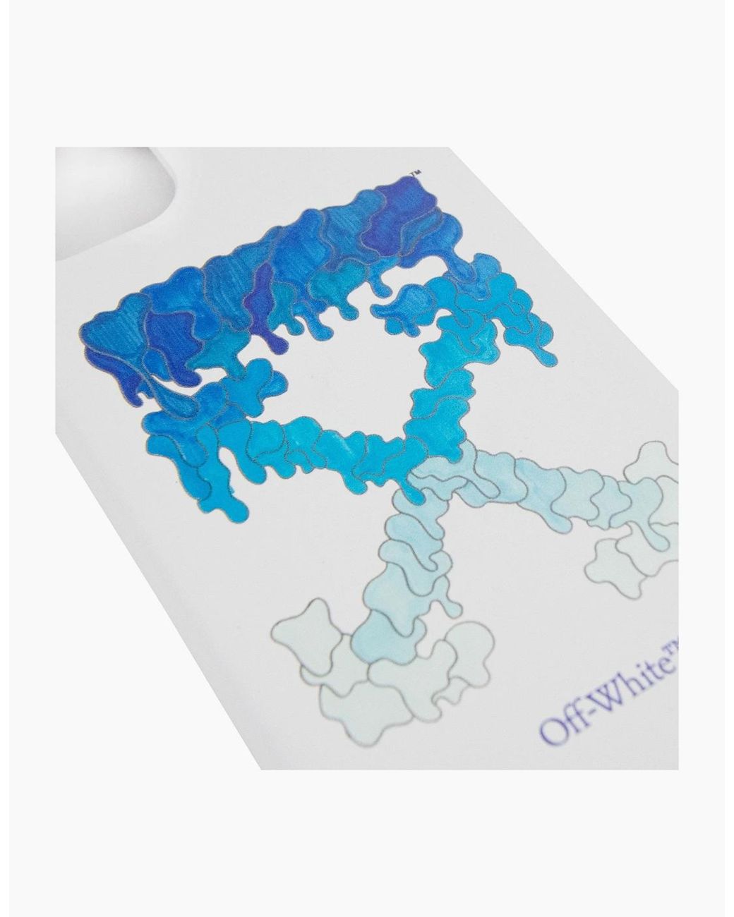 Off-White c/o Virgil Abloh Blue Off Mark Iphone 12 Mini Cover