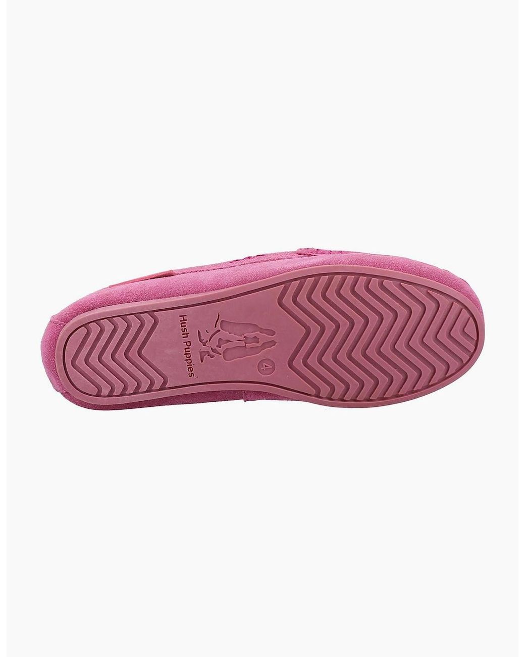 Hush Puppies Purple Annie Suede Slippers