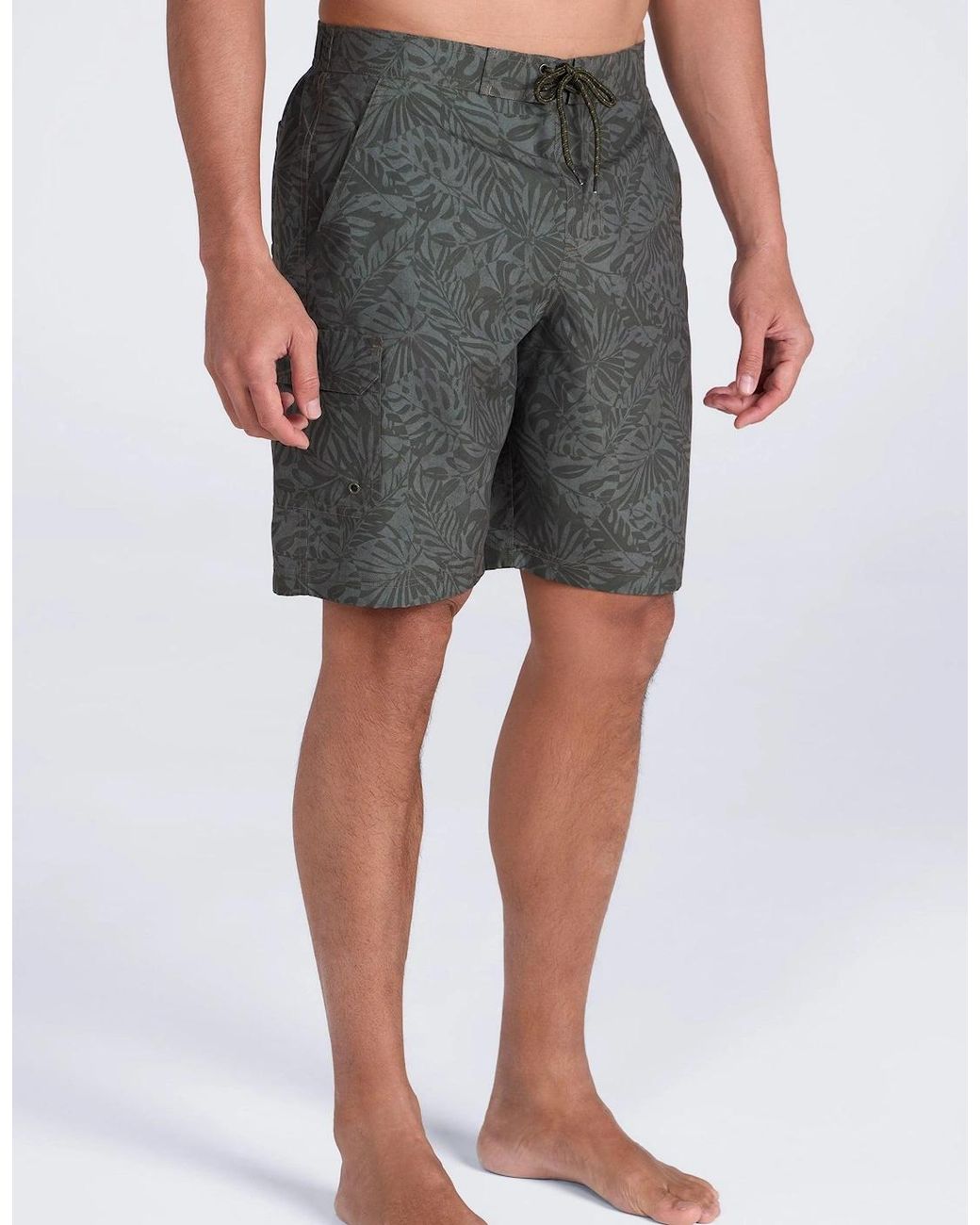 Mountain Warehouse Gray Ocean Camouflage Boardshorts for men
